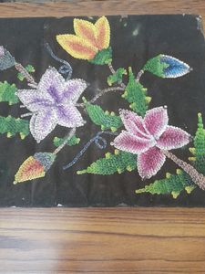 Hand made Nib Painting on VELVET PAPER