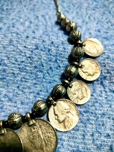 Lovely Unique Ethnic Coin Design Necklace