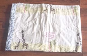 Giraffe Print Quilted Bed Cover(0-5yrs)