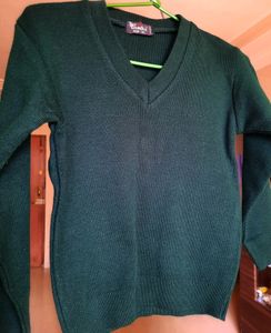 Rs.250 !! Bottle Green Sweater