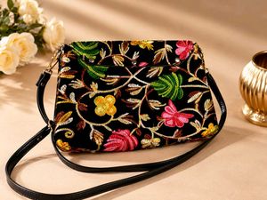 Embroidered Handbag