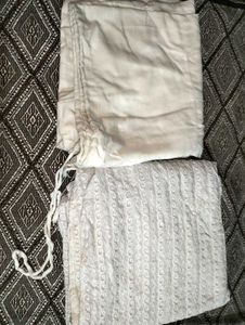 White Embroidered Kurta with Pant