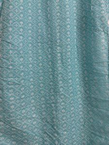 Blue Embroidered Kurti
