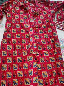 Vibrant  Camel Print Shrug