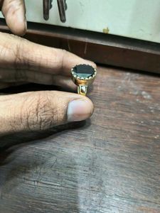 Elegant Black Stone Ring