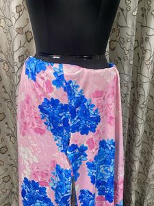 Women's Pink Floral Palazzos