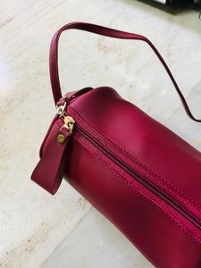 Red Barrel Bag