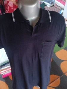 Men's Dark Blue Polo T-Shirt