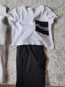 T-Shirt &amp; Tank Top with lowers Bundle (2 sets)