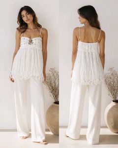 🤍 CHIC Y2K - Handcrafted Rare Designer White Top
