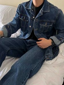 Vintage Denim Jacket Men