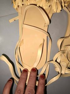 H&amp;M lace-Up Sandals