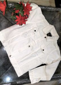 White Denim Jacket