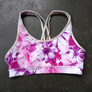 Floral Sports Bra