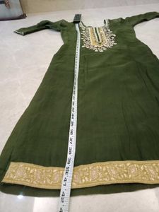 Gotta patti suit and dupatta set