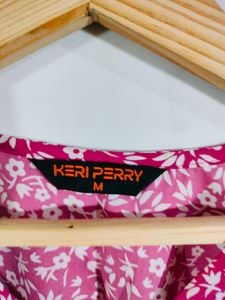 Peach Printed Casual Top (Woman's)