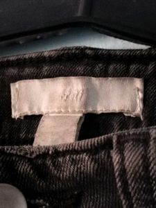 Distressed Denim Shorts
