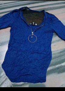 Blue Hot Top, Fit Xxs, Xs Both, New