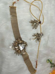 multi designer antic  lock silk handmade naickearr