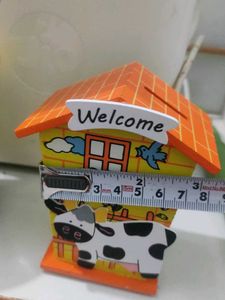 combo Cow piggy bank for kids and googles