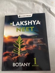 Physics Wallah Lakshya NEET Botany Book