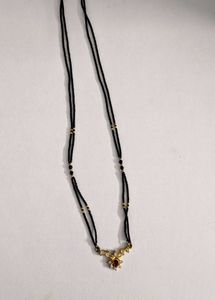 Handmade Elegant Gold & Ruby Mangalsutra