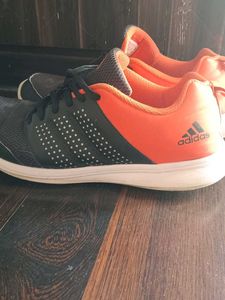 Adidas Black &amp; Orange Sneakers