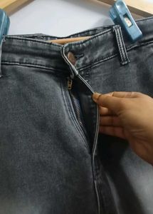 Stylish Grey Wash Denim Jeans