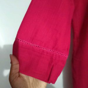 Jaipur Kurti magenta pink💕