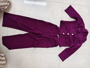 Chic Plum Co-ord Set