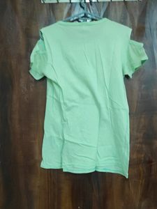 Mint Green Nike Logo T-Shirt