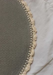 set of 3 jute round table placemats