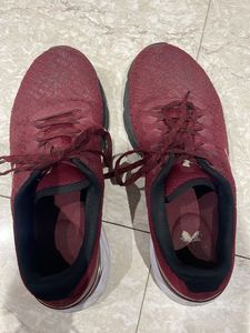 Maroon Running Sneakers