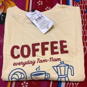 Coffee Club Graphic Tee 💛