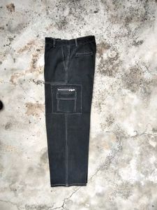 Black Full Baggie Denim Pant