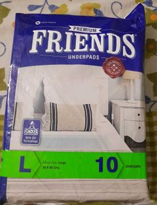 Pack Of Underpads, Adult Diapers With 3 Free Pant
