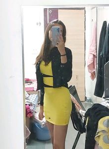 Woolen Bodycon Dress