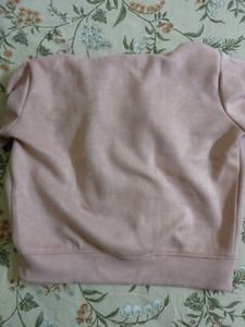 Cute Pink Zipper Hoodie