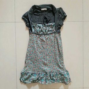 💎 Authentic PROMOD Paris Floral Long Top