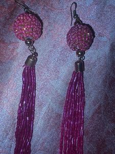 Bohemian Beaded Tassel Earrings