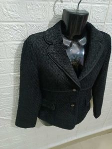 Fancy Glitter Polyster Jacket For All Season