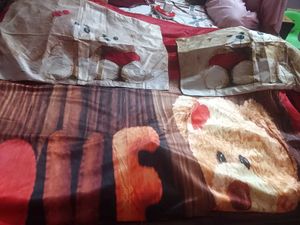 Teddy velvet bedsheet