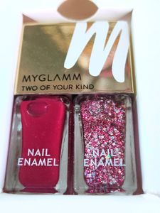 PACK OF 3 MYGLAMM NAIL ENAMEL
