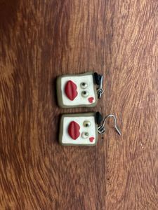 Whimsical Popcorn &amp; Toast Earrings