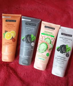 Freeman Face Masks - Set of 4