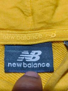 New Balance Yellow Hoodie