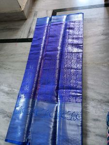 Royal Blue Silk Saree