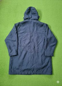 Stylish Blue Hooded Jacket