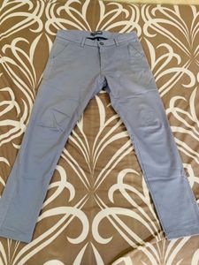 Men's Light Blue Chinos