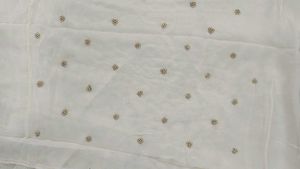 Off White Cream Shade Unstitched Suit